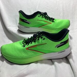 Brooks Hyperion Men's Running Shoes Bright Green Athletic Sneakers Size